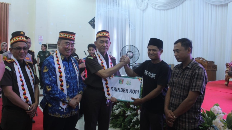 Kunker ke Tanggamus, Kajati Lampung Kawal Program Koperasi Desa Merah Putih