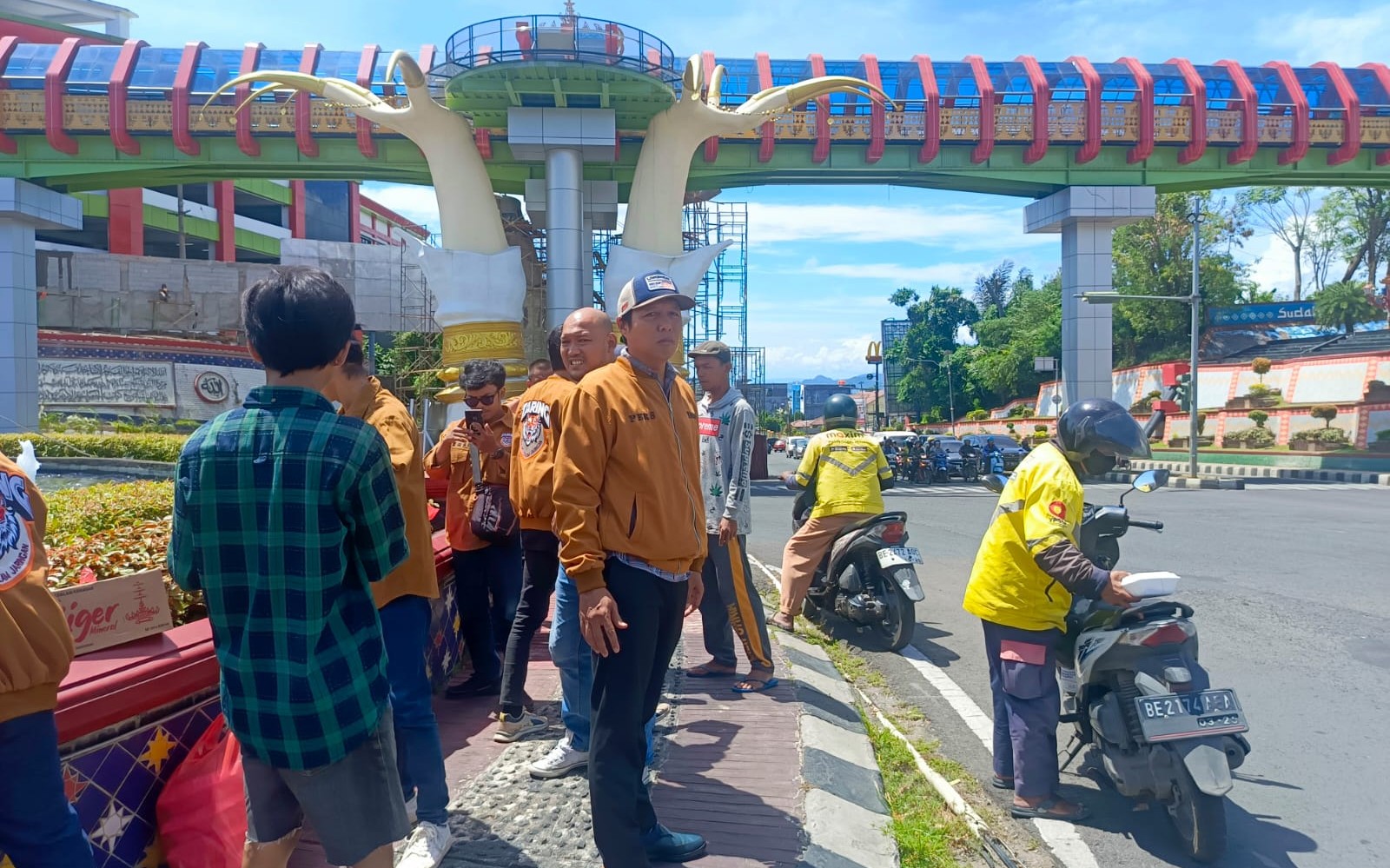 Taring Lampung Gelar Aksi Berbagi dalam Rangkaian Anniversary Pertama