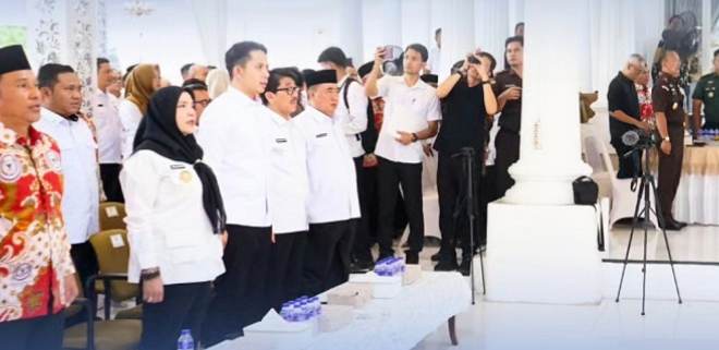 engukuhan Pengurus DPD dan DPC Abpednas Provinsi Lampung