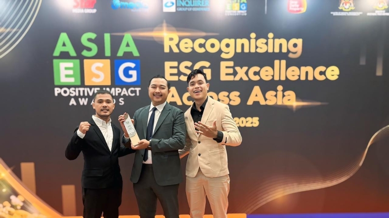 Inovasi Konservasi Tanah PLTA Besai Lampung Raih Asia ESG Award 2025
