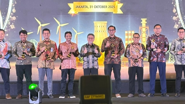 Kepatuhan SMK2, PLTA Way Besai Raih Predikat Hijau dari Kementerian ESDM