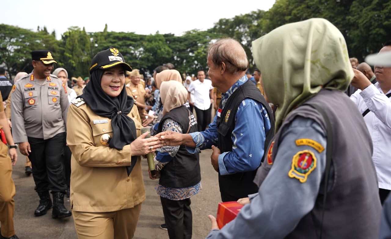 Pemkot Bandar Lampung Gelar Apel Kesiapsiagaan Hadapi Ancaman Bencana