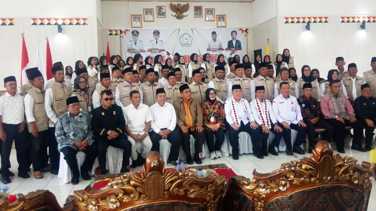 Bupati Tanggamus Lantik Satgas Jalan Lurus 2025-2030, Fokus Kawal Pembangunan