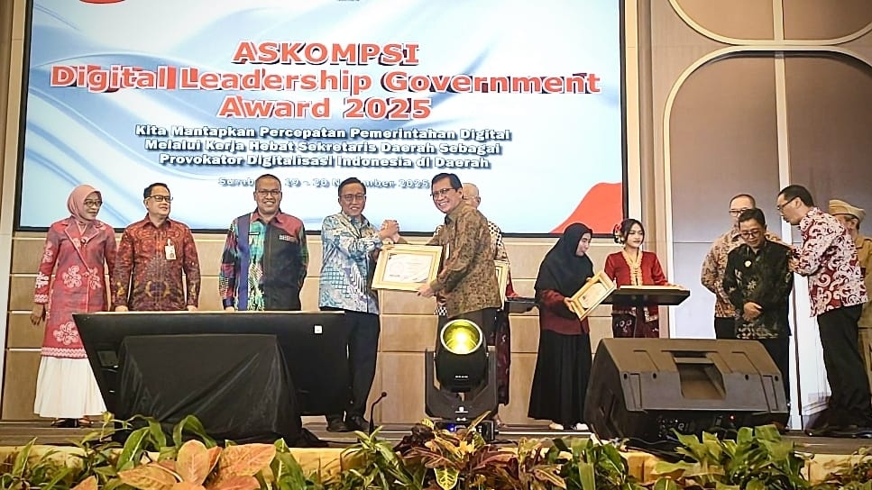 Top 5 Nasional, Sekdaprov Lampung Marindo Kurniawan Raih Sekda Terbaik Kategori Vision