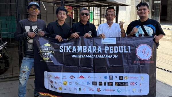 Program Sikambara Peduli Salurkan Bantuan Dana Renovasi Masjid Nurul Huda