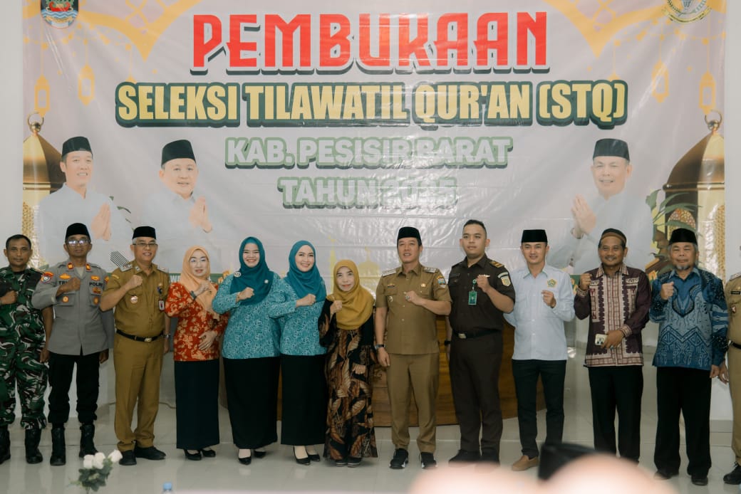 STQ Pesibar 2025 Dibuka, Ratusan Peserta Siap Tunjukkan Kemampuan Tilawah
