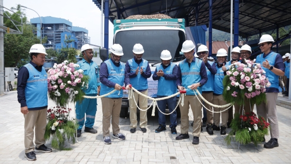 PLN NP Resmikan Pabrik Biomassa Pertama RI Berteknologi Rotary Dryer di Bandar Lampung