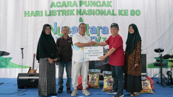 HLN ke-80, PLN NP Lampung Bedah Rumah Purnabakti