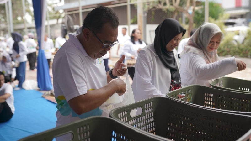 Rayakan HLN ke-80, PLN NP Lampung Gelar Program Sosial Gerakan 5S