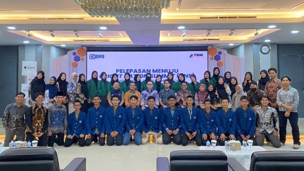 YBM BRILiaN Lampung Lepas 24 Delegasi Menuju Bright National Summit 2025