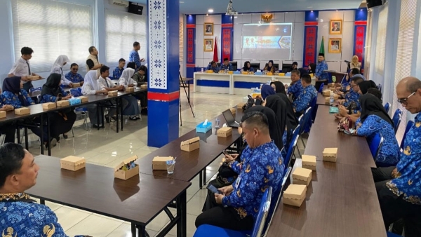 GSMP Goes to School Dievaluasi, SMKN 8 Palembang Tunjukkan Komitmen Kemandirian Pangan