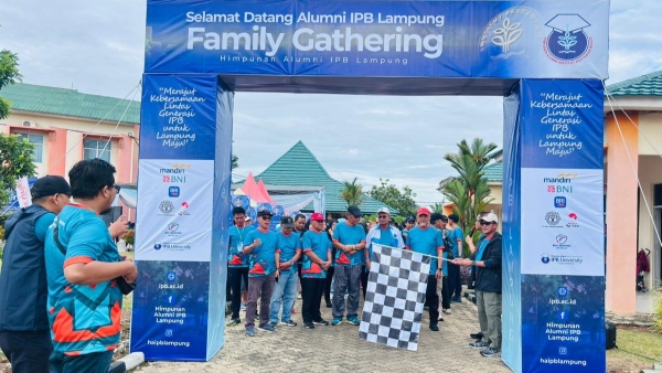 HA IPB Lampung Tekankan Kontribusi Nyata Sektor Pertanian Lewat Family Gathering
