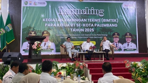 Libatkan Ketua RT, Bapenda Palembang Optimalkan Pajak Kendaraan