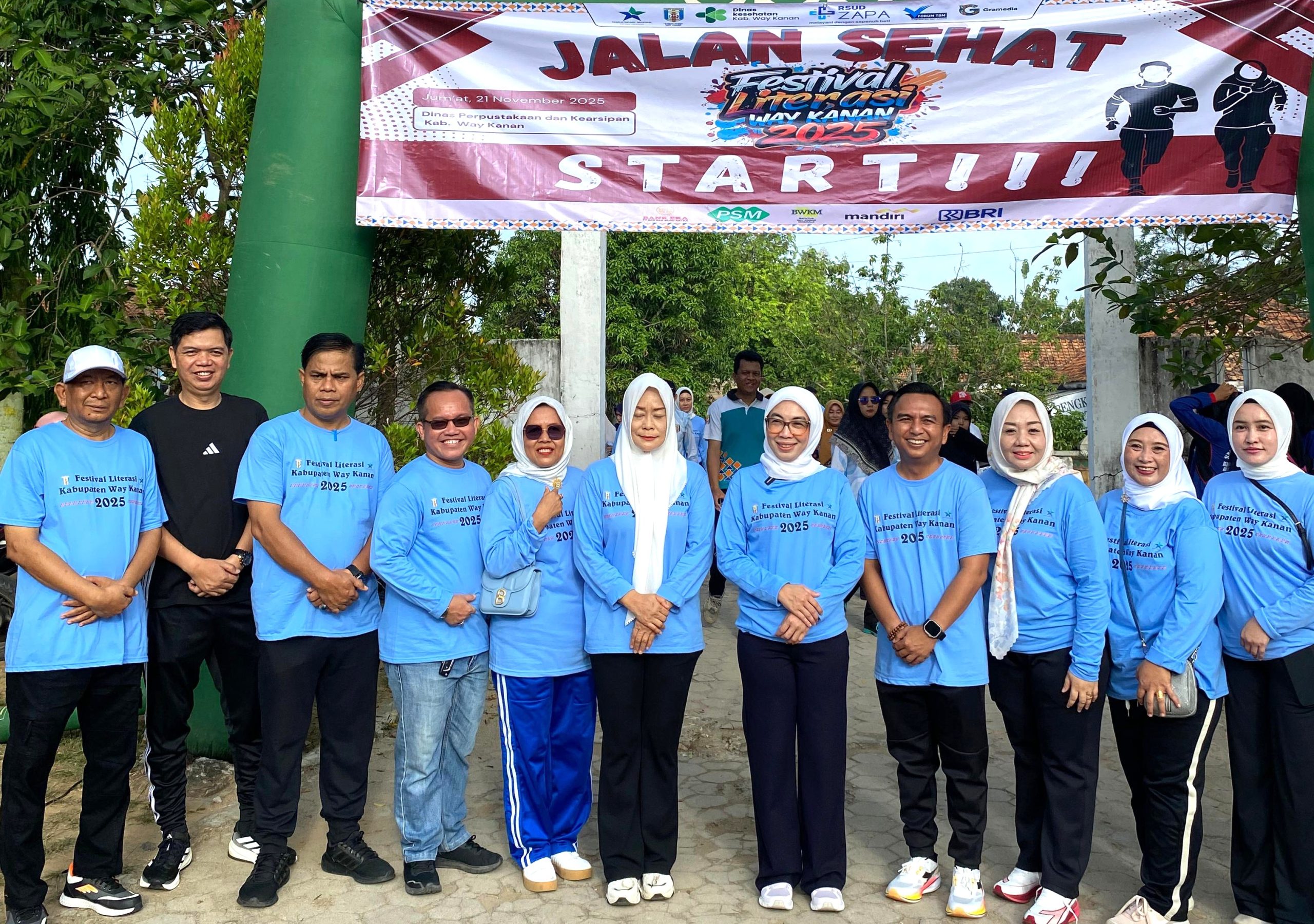 penutupan Festival Literasi Kabupaten Way Kanan 2025