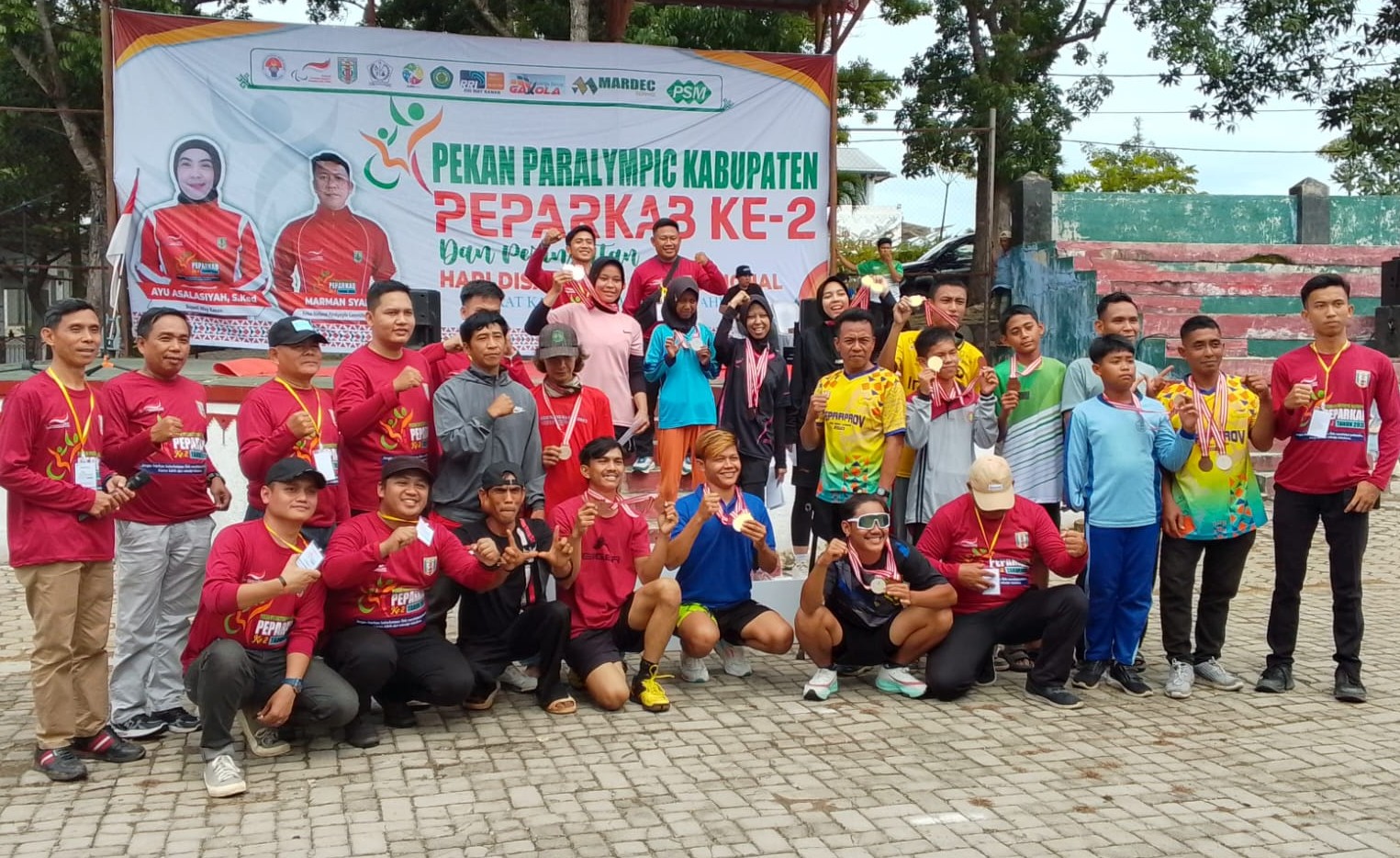 Peringati Hari Disabilitas Internasional, NPC Way Kanan Gelar Peparkab II