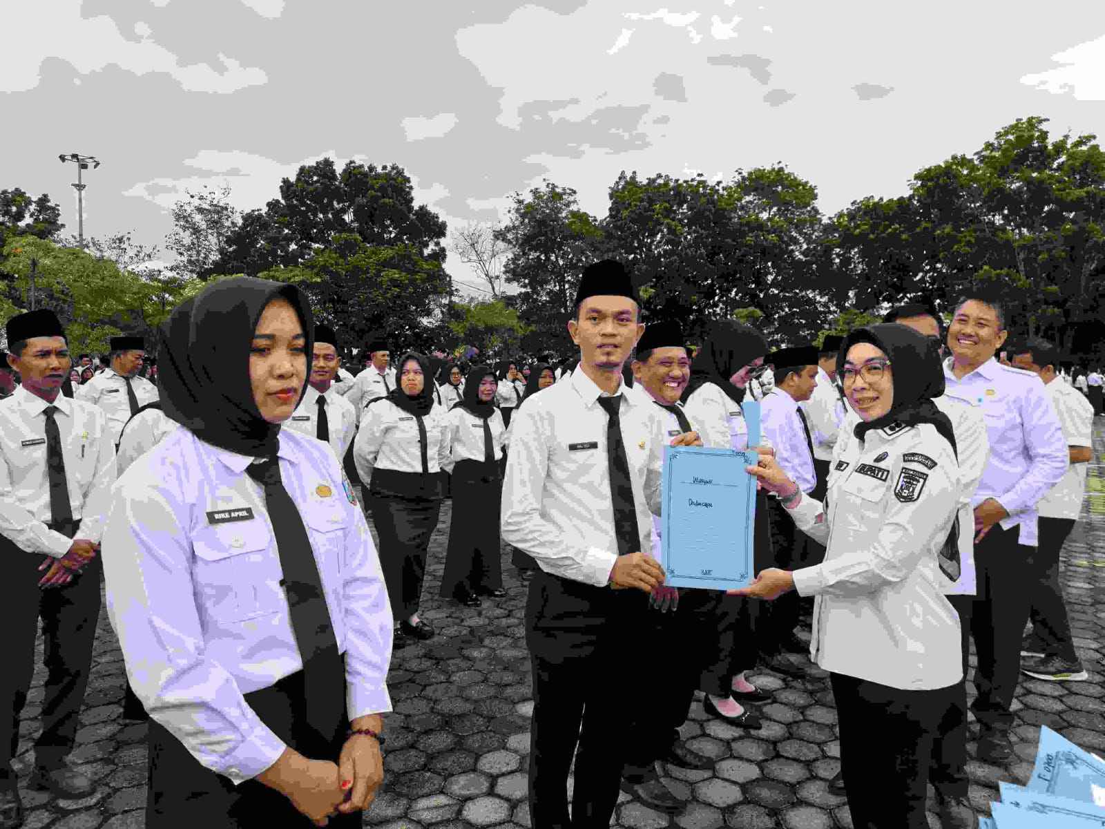 Jelang Akhir Tahun, Bupati Ayu Asalasiyah Lantik 3.278 PPPK Paruh Waktu Way Kanan