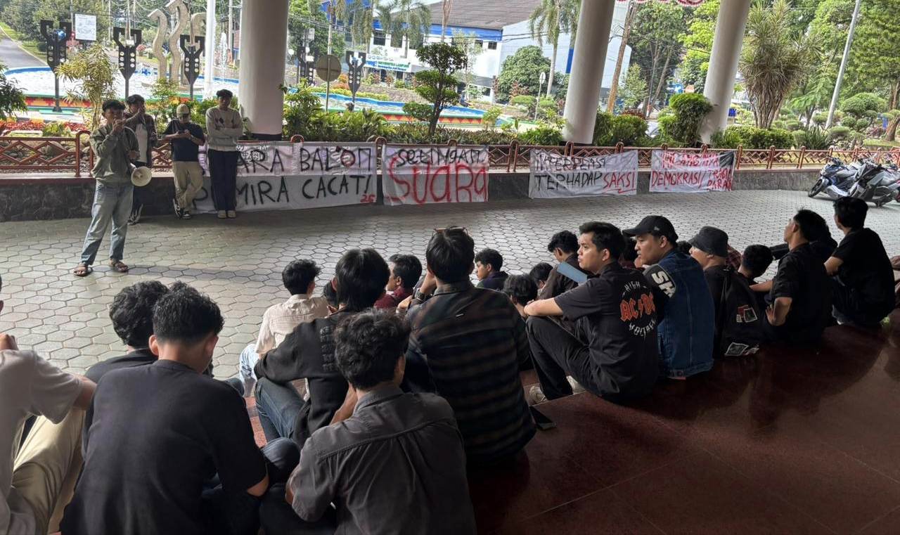 Ricuh Pemira Unila, Aliansi Cipayung Plus Ultimatum Wakil Rektor III Soal Dugaan Kecurangan