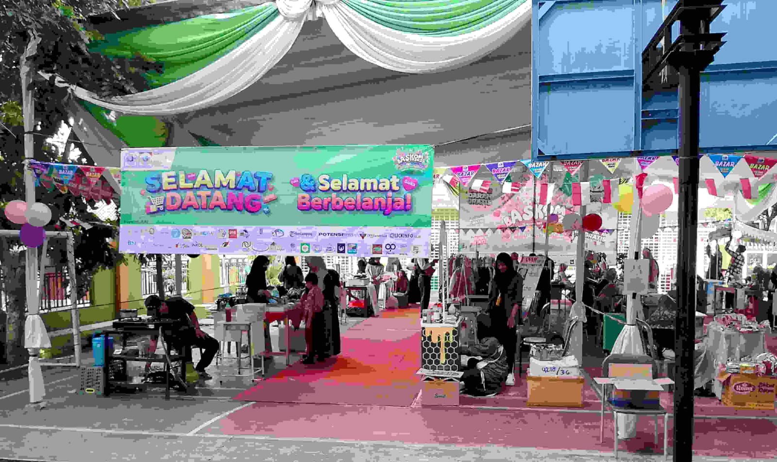 Hari Pertama BASKOM SDIT Permata Bunda 1 Diserbu Pengunjung