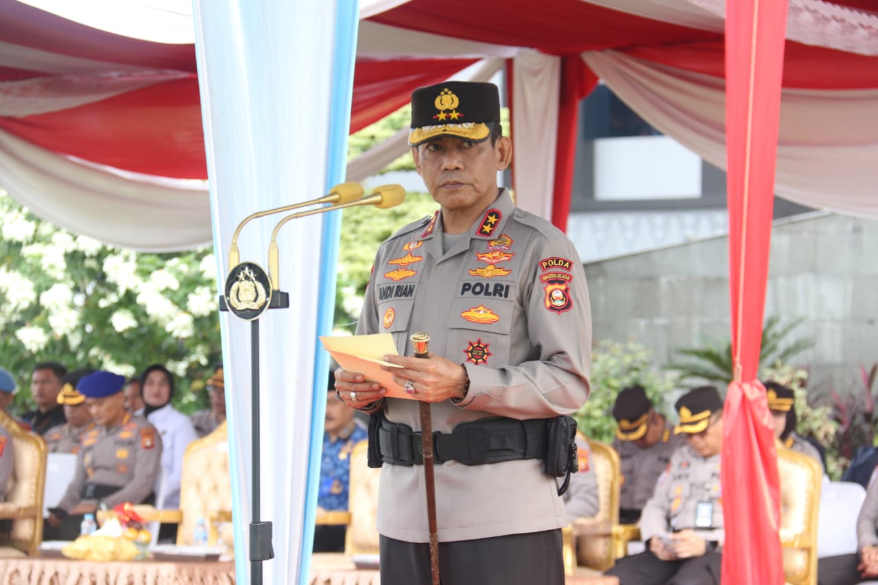 Ujung Tombak Keamanan, Kapolda Pimpin Apel Konsolidasi 1.000 Satpam Sumsel