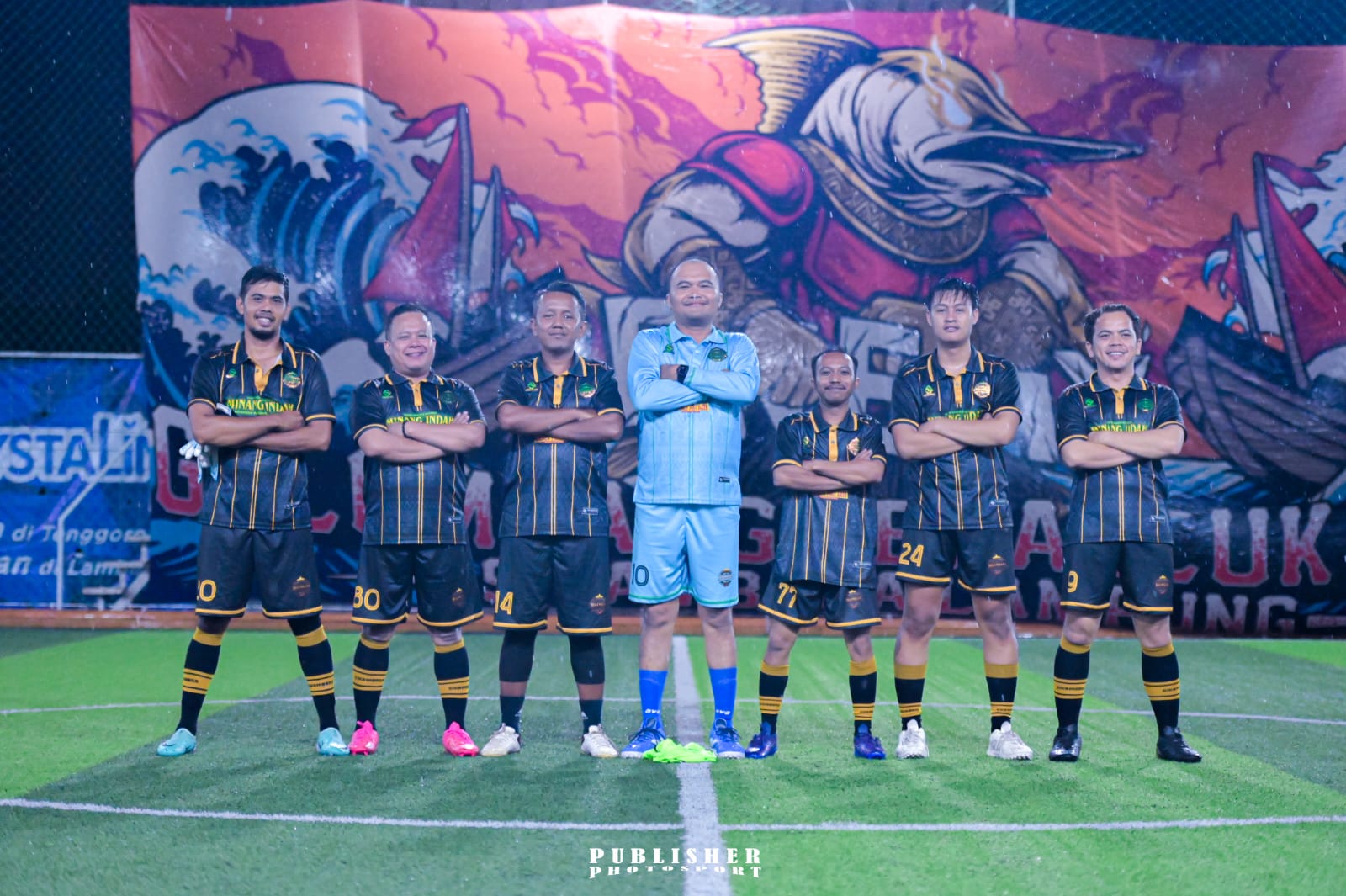 Komunitas Sikambara Lampung Resmi Launching Jersey di Ajang Tropeo Mini Soccer