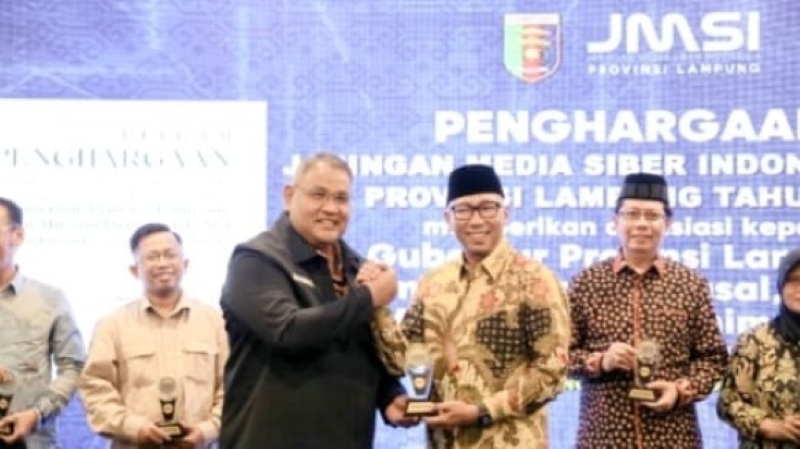 Rahmat Mirzani Djausal Resmi Menjadi Pembina JMSI Lampung Periode 2025–2030