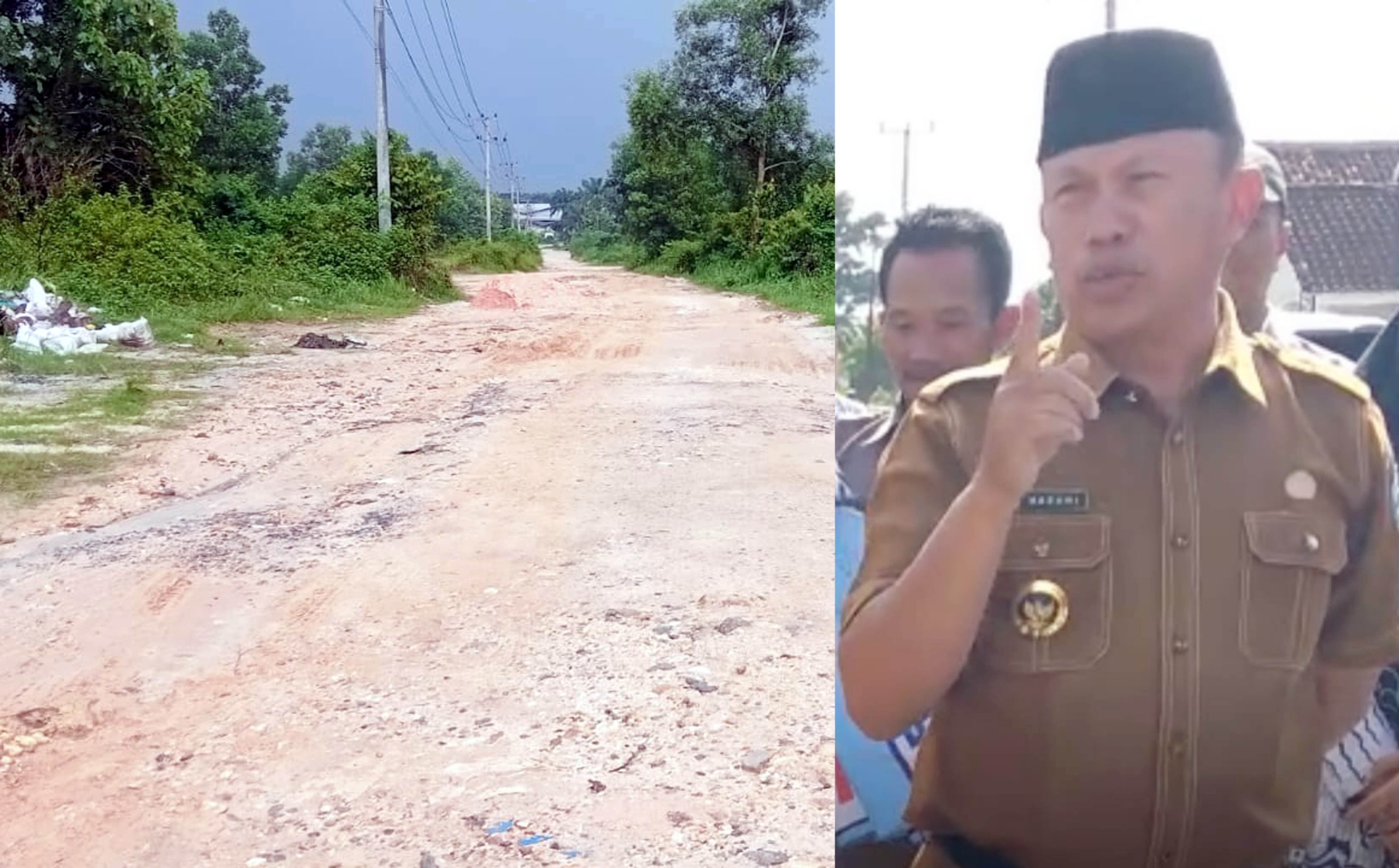 Pemdes Haduyang Klarifikasi Pemberitaan Jalan Dusun Puloraya