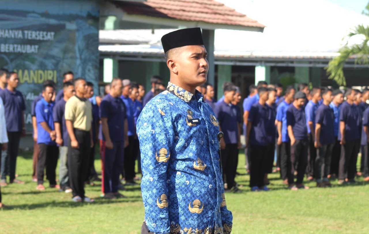 Lapas Way Kanan Gelar Upacara HUT ke-54 KORPRI, Tekankan Peran ASN Perekat Persatuan