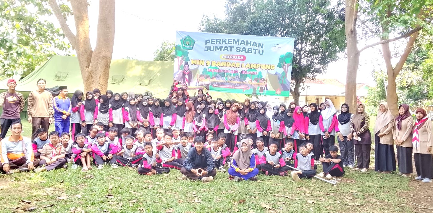 MIN 9 Bandar Lampung Gelar Perjusa, Bentuk Karakter Disiplin dan Mandiri Siswa