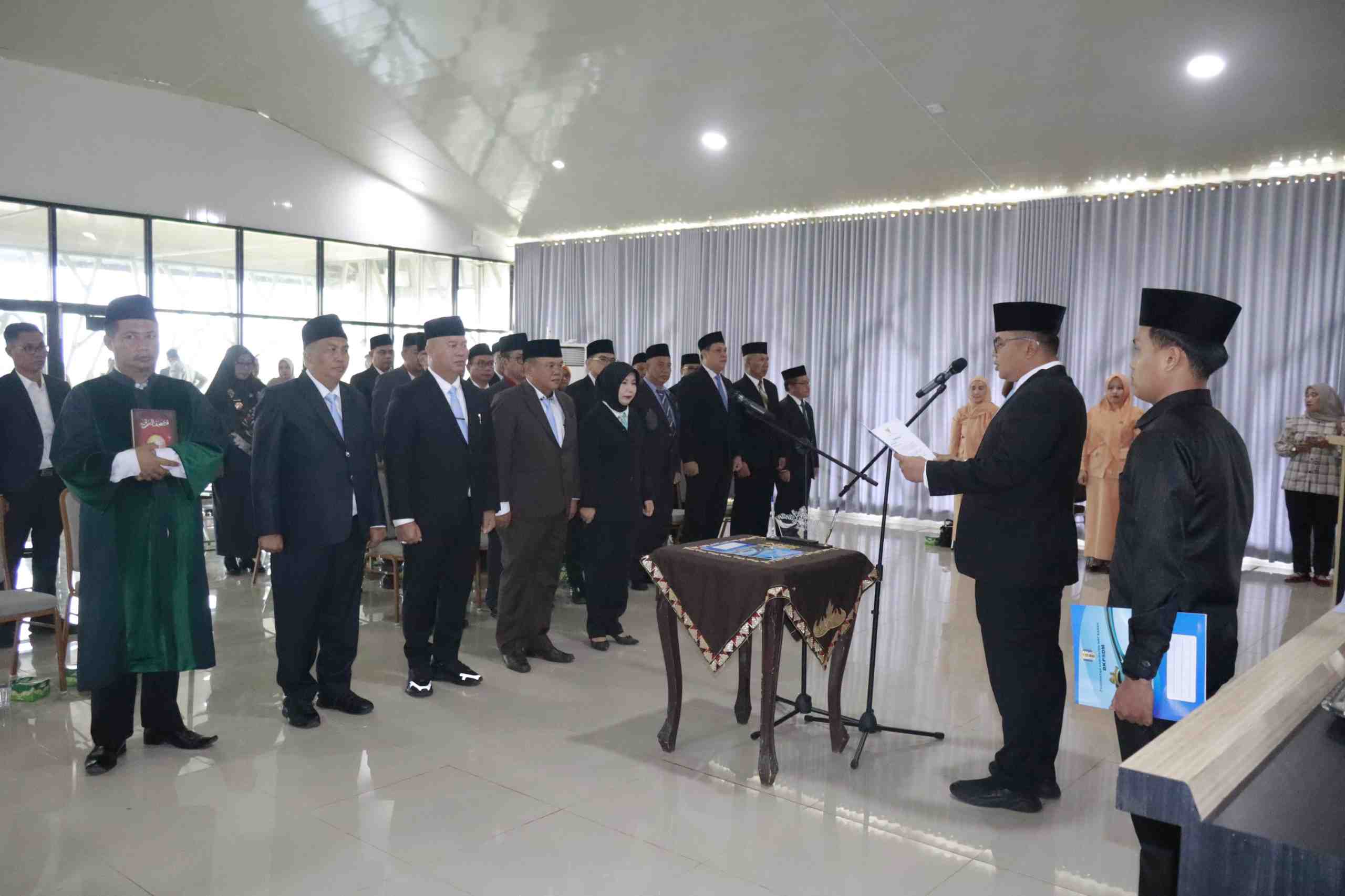 Pemkab Way Kanan Lantik 4 Pejabat JPT Pratama Baru