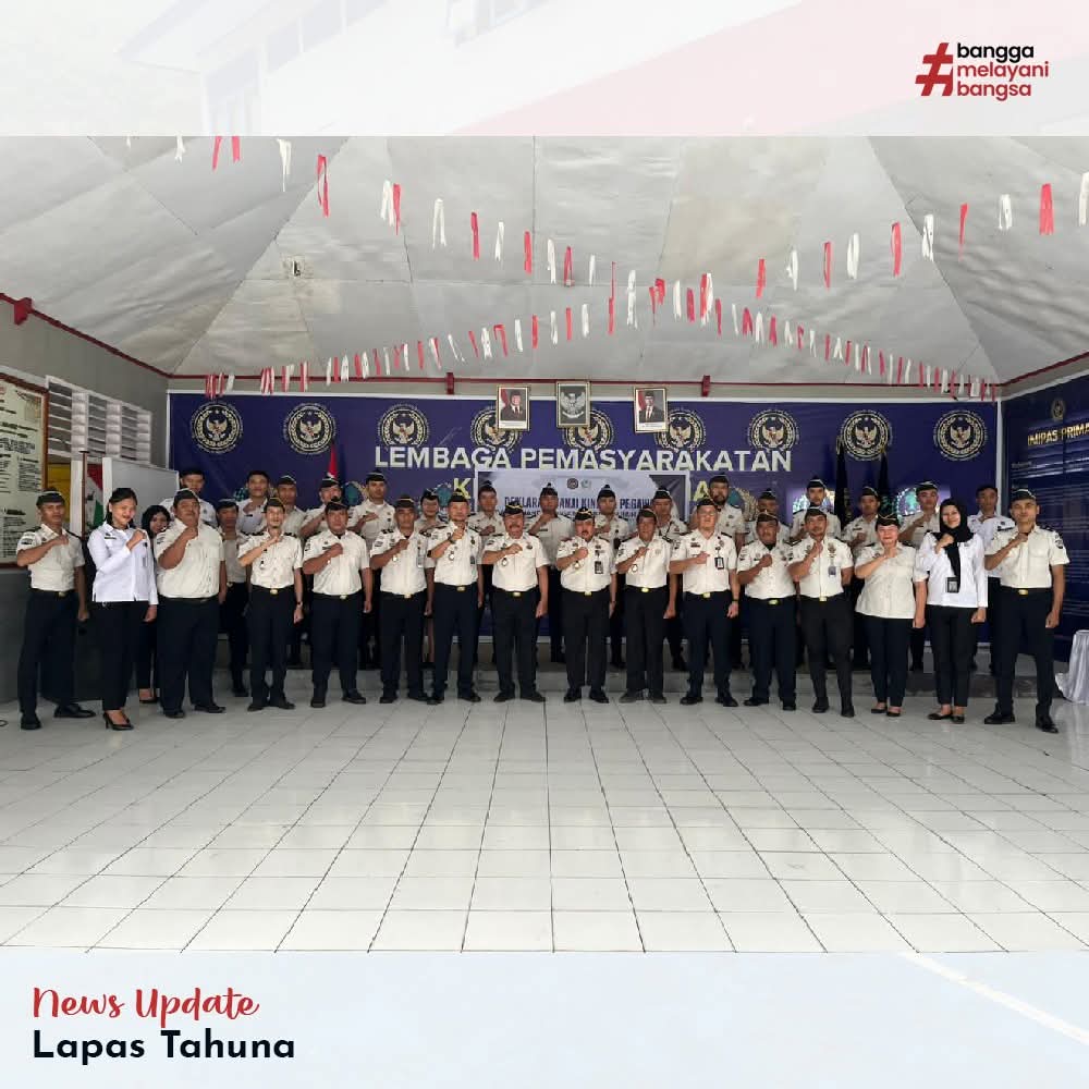 Perkuat Kinerja 2026, Lapas Tahuna Teken Perjanjian Kinerja Berbasis Nilai PRIMA