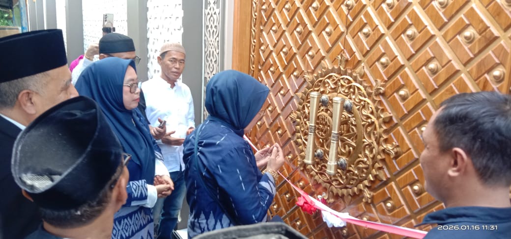 Bertepatan Isra Mi'raj, Masjid dan Yayasan Hajjah Hasna Munirah Sangihe Resmi Dioperasikan