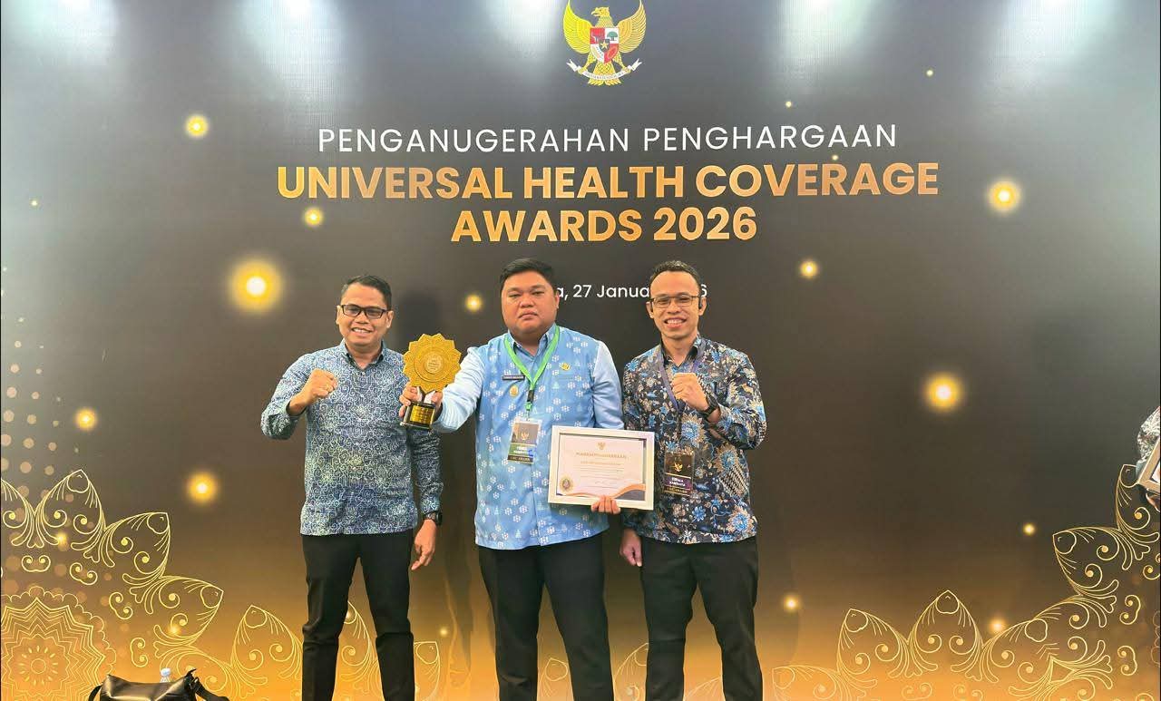 Sabet Kategori Madya, Kabupaten Kepulauan Sangihe Raih Penghargaan UHC Award 2026