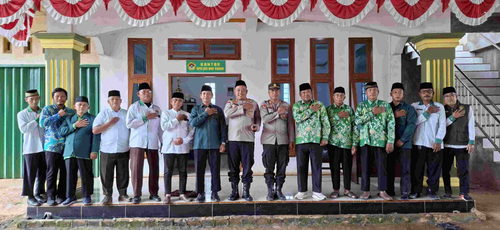 Sinergi Ulama dan Polri, Kapolres Way Kanan Ajak LDII Sosialisasi Bahaya Narkoba
