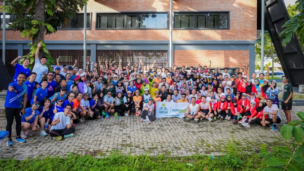 HIPMI RUN Lampung Satukan Komunitas Lari Lewat Community Collaboration Fun Run
