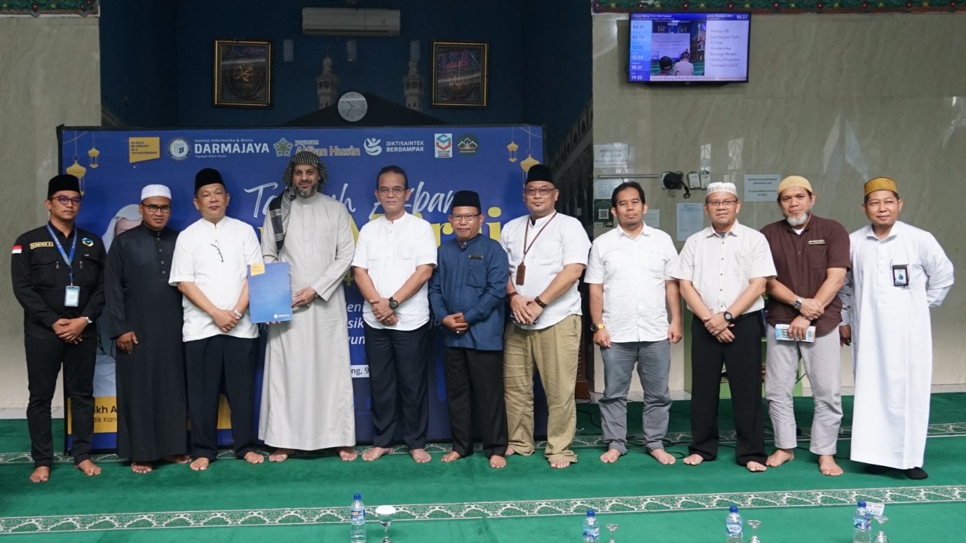 Syeikh Abdurrahman Jaber Tegaskan Makna Isra Mi’raj sebagai Fondasi Kejujuran dan Tanggung Jawab di IIB Darmajaya