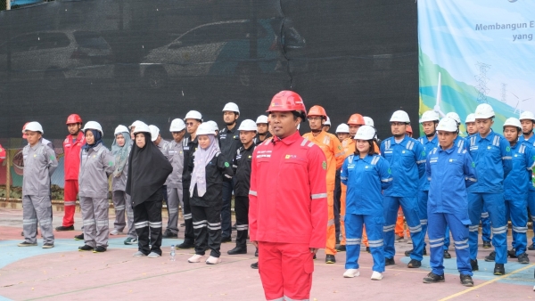 PLN Nusantara Power UP Bandar Lampung Gelar Apel Bulan K3 Nasional 2026, Perkuat Budaya Keselamatan Kerja