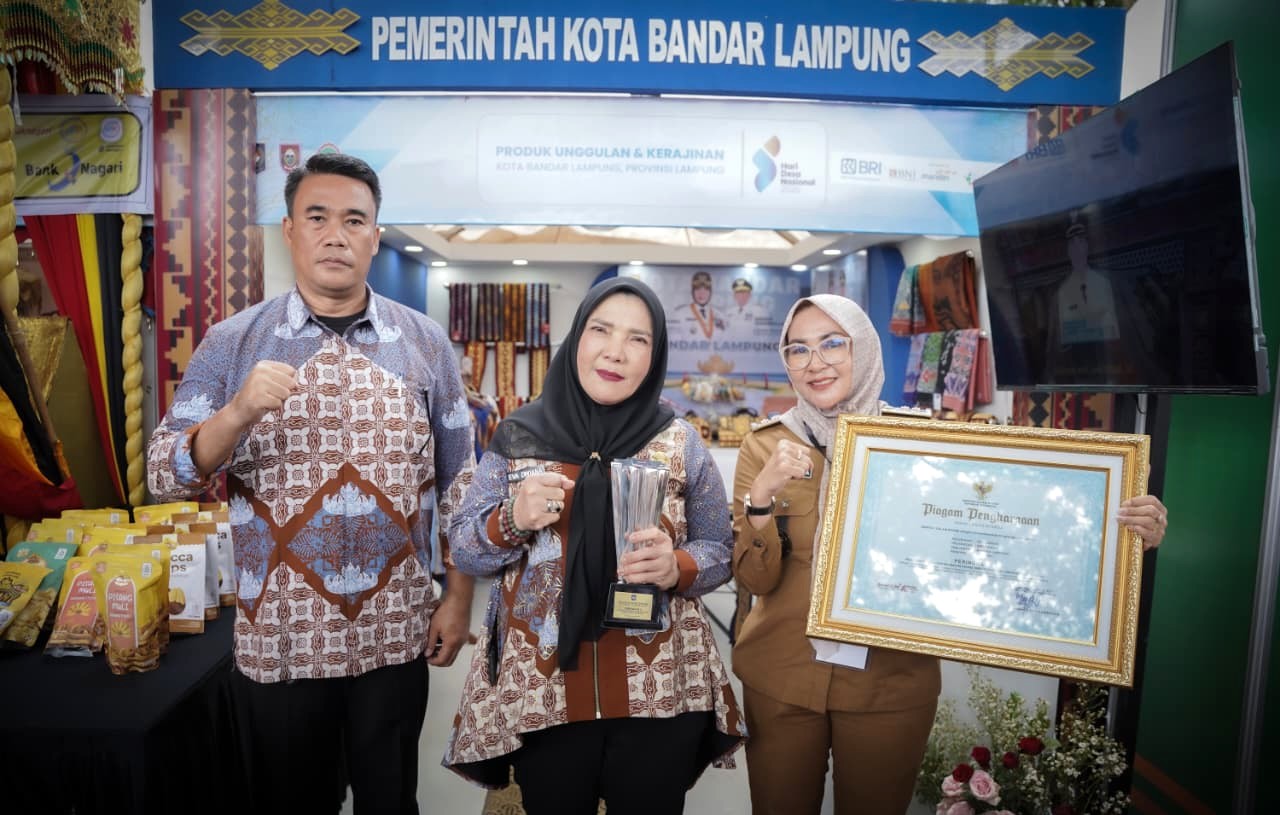 Pemkot Bandar Lampung Sabet Penghargaan Nasional Kelurahan Berprestasi