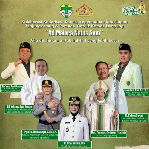 Pemuda Katolik Lampung Ikuti Diklatsar Gelombang III di SPN Polda Lampung