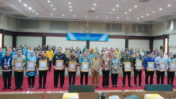 Lampung Selatan Raih Apresiasi Gubernur atas Penyelesaian 100 Persen Tindak Lanjut Pengawasan
