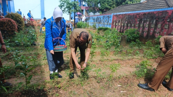 Dukung Ketahanan Pangan Nasional, SMKN 2 Palembang Kembangkan Dapur Hidup