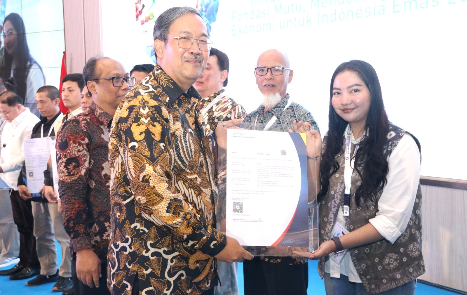 Dua UMK Binaan Pusri Palembang Kantongi SNI, Produk Lokal Naik Kelas