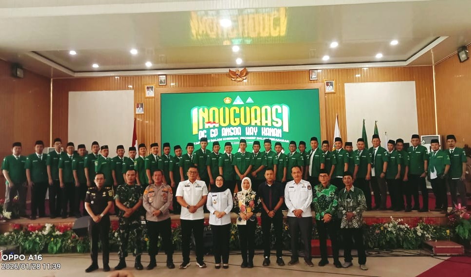 Bupati Way Kanan Ajak GP Ansor Bersinergi Dukung Pembangunan Daerah