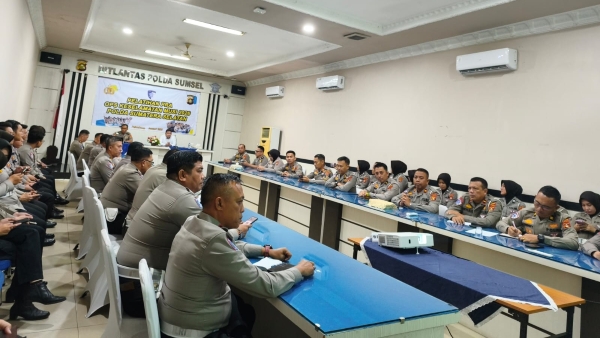 Polres Banyuasin Ikuti Pelatihan Pra-Operasi Keselamatan Musi 2026, Matangkan Kesiapan Personel