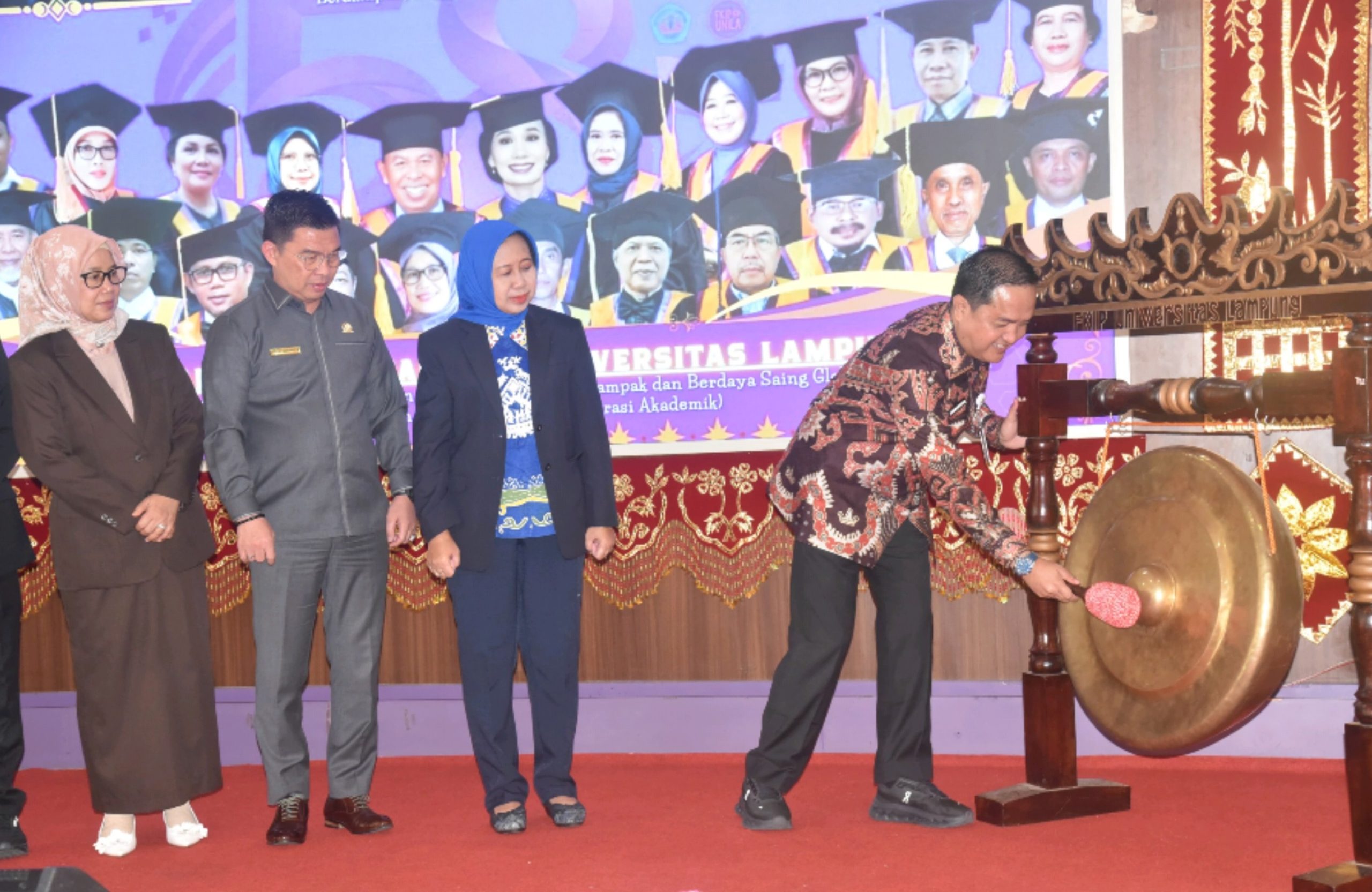 DPRD Lampung Dorong Kolaborasi Pendidikan Berkelanjutan, FKIP Unila Tegaskan Peran Strategis Guru Besar