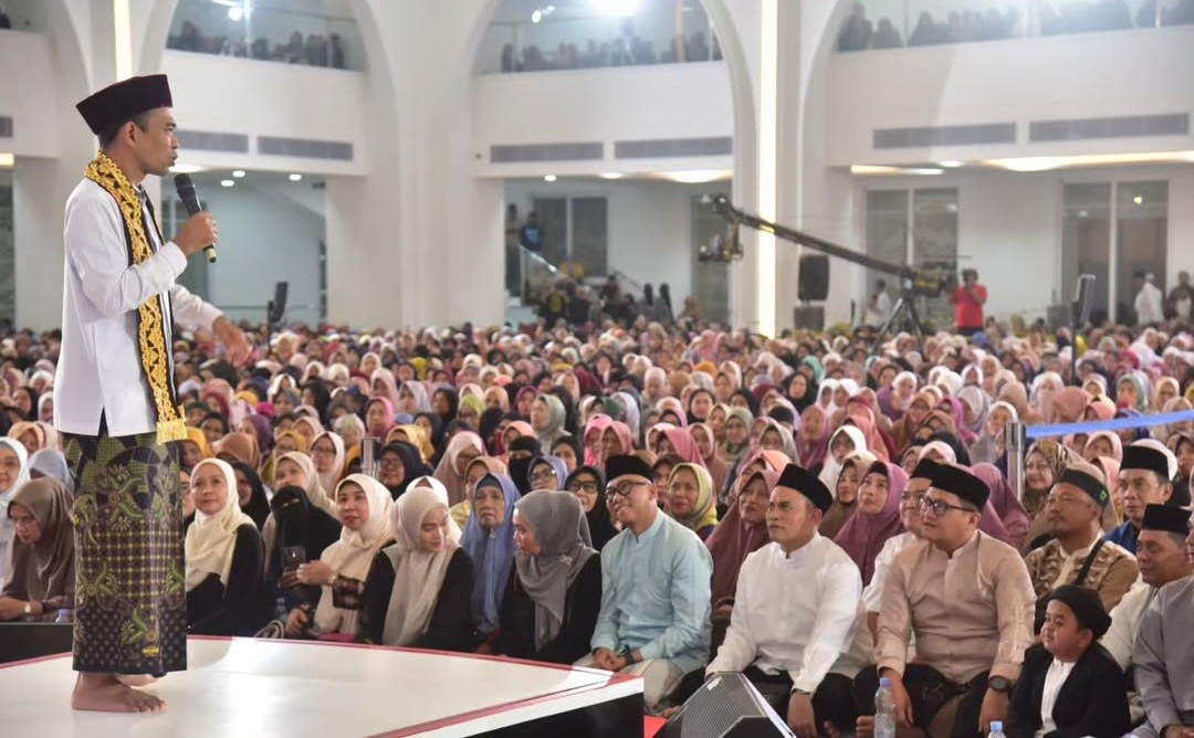 Ketua DPRD Lampung Hadiri “Doa untuk Negeri” HUT ke-18 tvOne di Masjid Raya Al-Bakrie