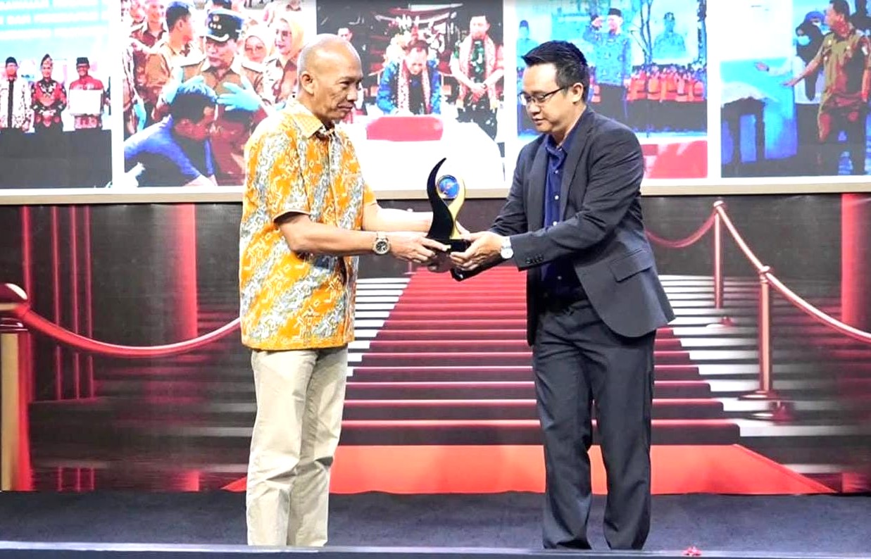 Bupati Tulang Bawang Raih Indonesia Golden Awards 2026, Dinobatkan sebagai The Best Regent