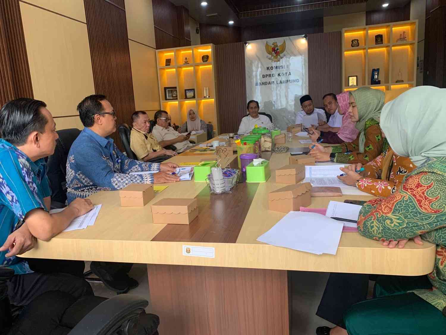 Komisi I DPRD Bandar Lampung Tekankan Penertiban Reklame untuk Tertib dan Estetika Kota