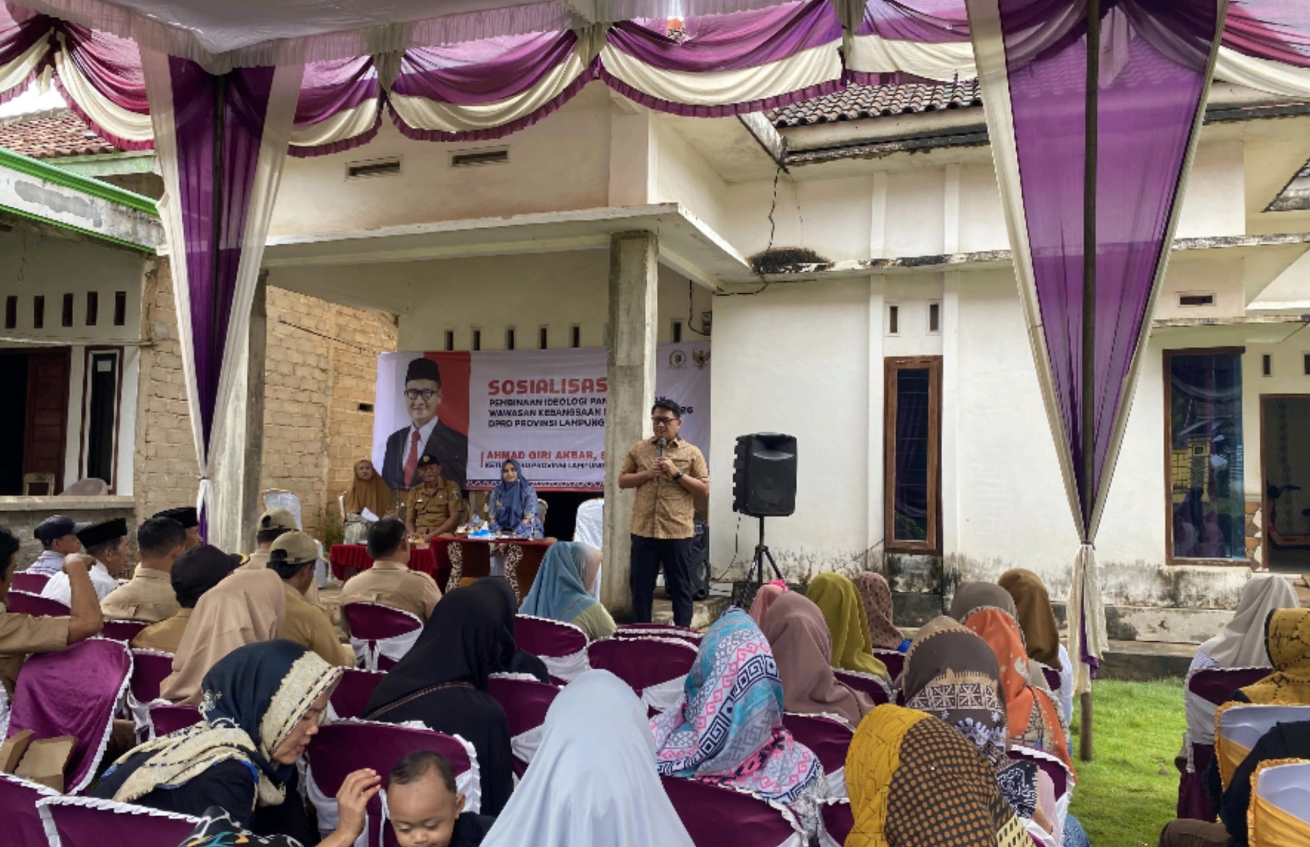 DPRD Lampung Turun ke Lampung Timur, Perkuat Ideologi Pancasila di Tengah Masyarakat