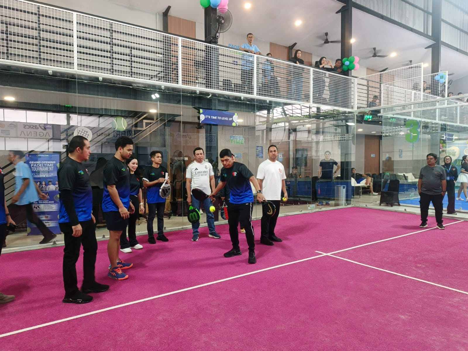Padel Time Palembang Resmi Dibuka, Pelopor Olahraga Padel Pertama di Sumatera Selatan