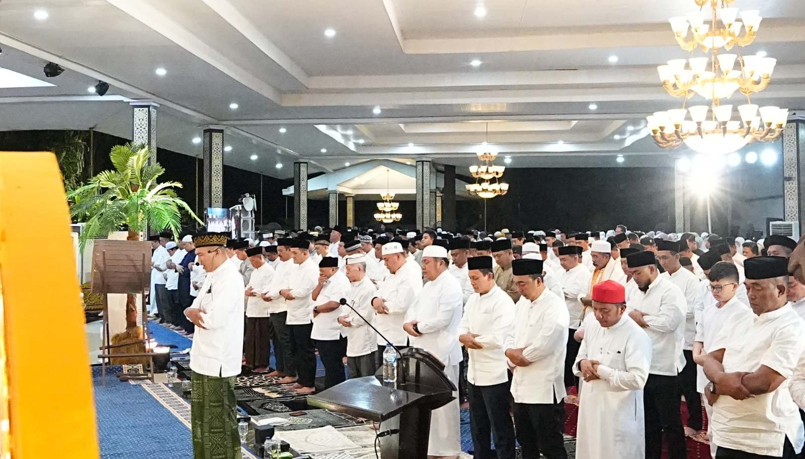 Kapolda Sumsel Hadiri Pembukaan Pengajian Ramadhan 1447 H di Griya Agung